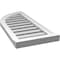 Ekena Millwork Quarter Round Top Left Surface Mount PVC Gable Vent w/ 2"W x 2"P Brickmould Sill Frame, 14"W x 32"H GVPQL14X3203SF - alternate 2